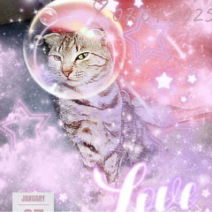 Fur Baby Buddies Cosmic Catnip Bouncy Bubbles for Cats -5 OZ Bottle