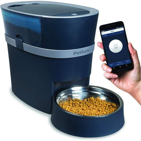 PetSafe Smart Feed Automatic Dog and Cat Feeder, Wi-Fi enabled feeder for scheduled and remote pet feeding