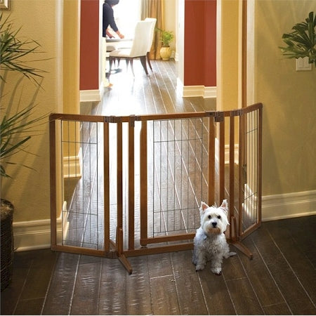 Richell Premium Plus Freestanding Pet Gate with Door