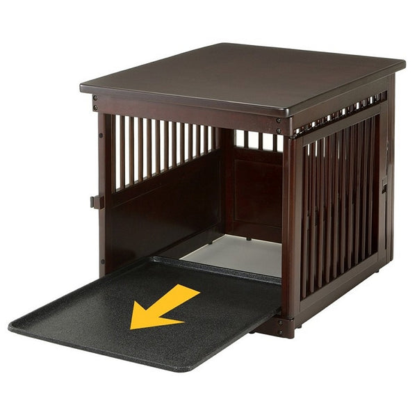 Richell End Table Dog Crate -Medium to Large