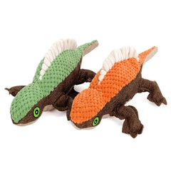 Zanies Ballistic Lizard, durable and colorful pet toy made from ballistic material, perfect for interactive play and chewing for dogs