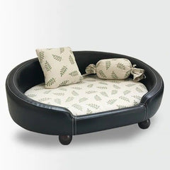 Fur Baby Buddies Self Warming Pet Dog Bed - Spice & Cream