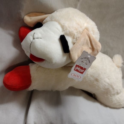Classic loveable, soft plush toy with squeaker.