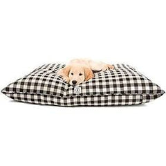 Petmate Rectangular Plaid Pillow Dog Bed