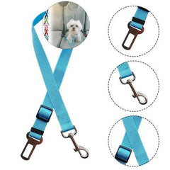 Pet Car Seat Belt, adjustable safety harness for pets, ensuring secure travel and comfort in vehicles