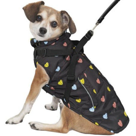 Fashion Pet Small Dog Heart Harness Coat
