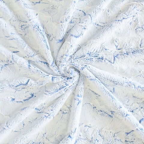 Soft and Comfy Dog Blanket-Blue and White