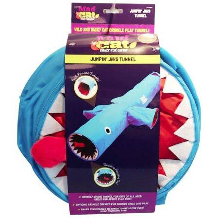 Fur Baby Buddies Mad Cat Wild and Wacky Silly Cat tunnel For Active Cats - 1 Count
